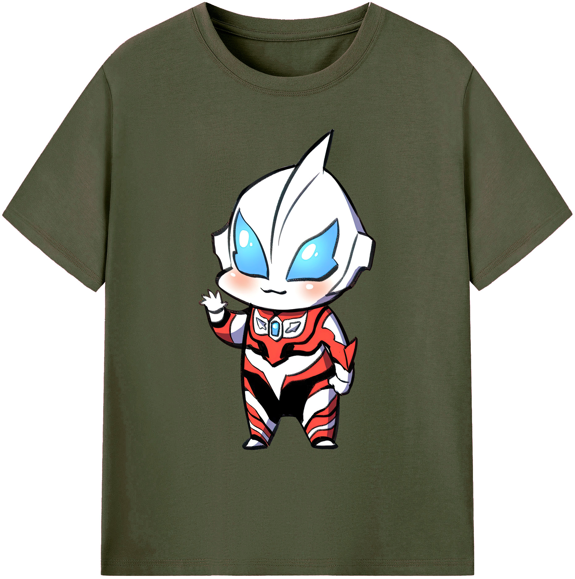 （画像用） ウルトラマン Ultraman 綿100％ メンズ半袖Tシャツ｜肌触りやわらか＆通気性